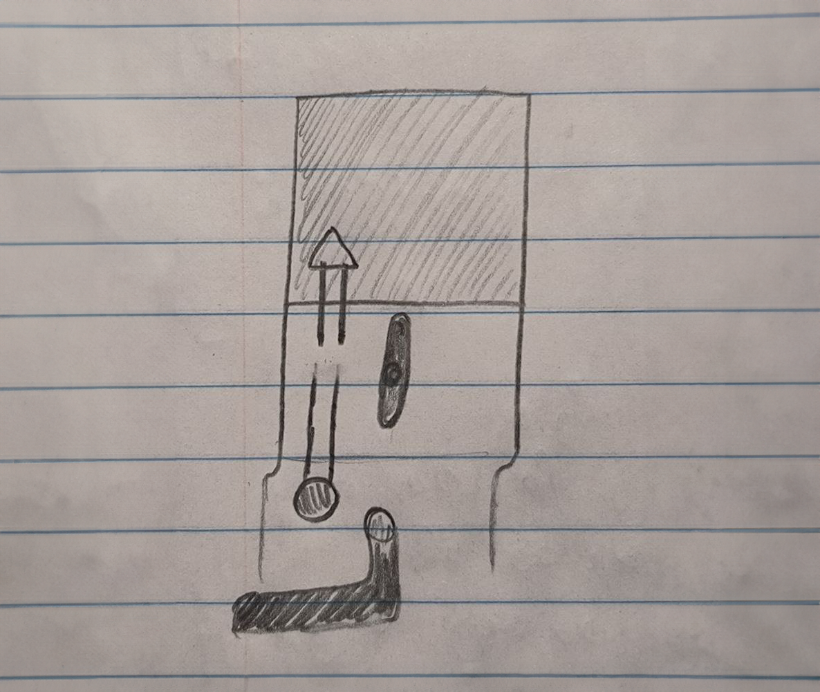 This is a circuit of the door locker (Light ON)